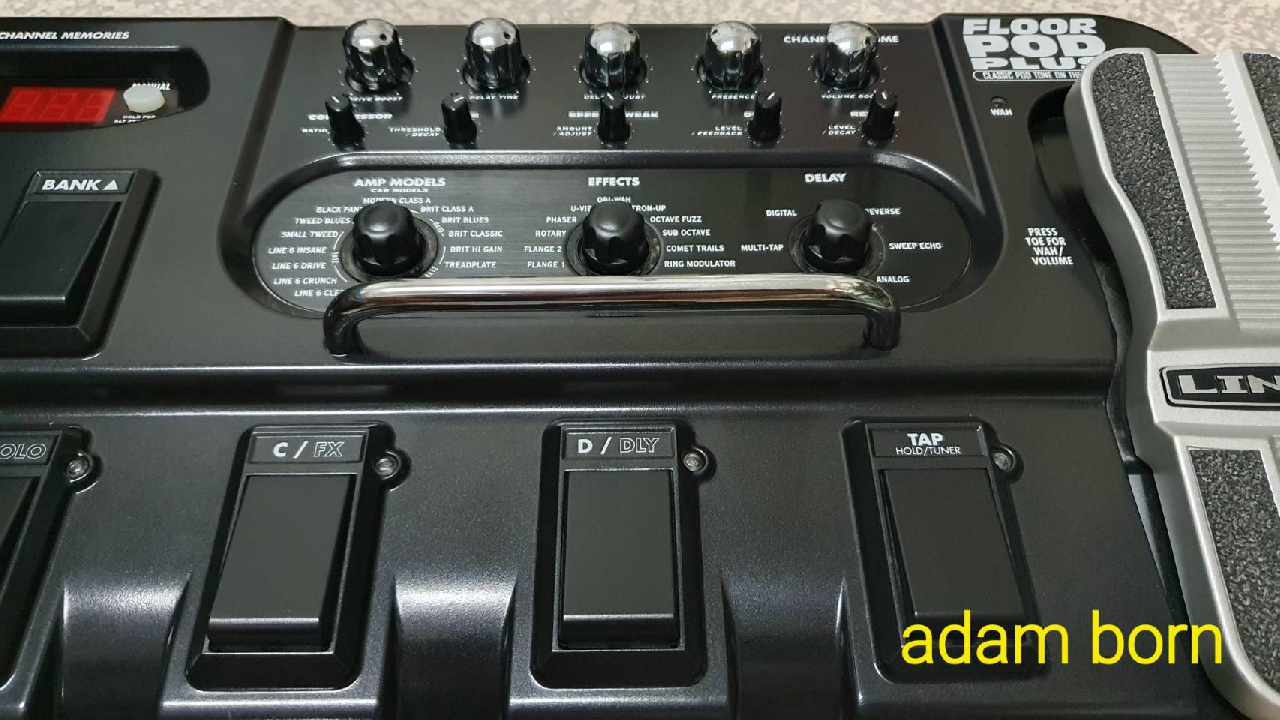*ขายครับผม! Line6 Floor Pod Plus เหมือนใหม่ ใช้งานได้ปรกติ มี adapter
