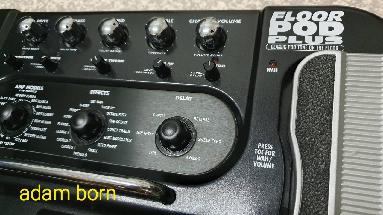 *ขายครับผม! Line6 Floor Pod Plus เหมือนใหม่ ใช้งานได้ปรกติ มี adapter