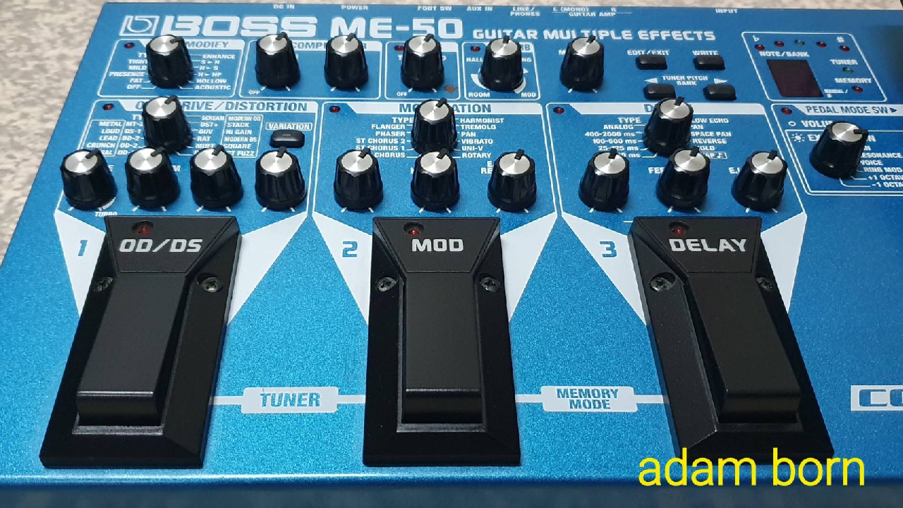 **ขายครับผม! Boss ME50 สภาพดีเกือบใหม่ ใช้งานได้ปรกติ มีadapter ให้ครับ **