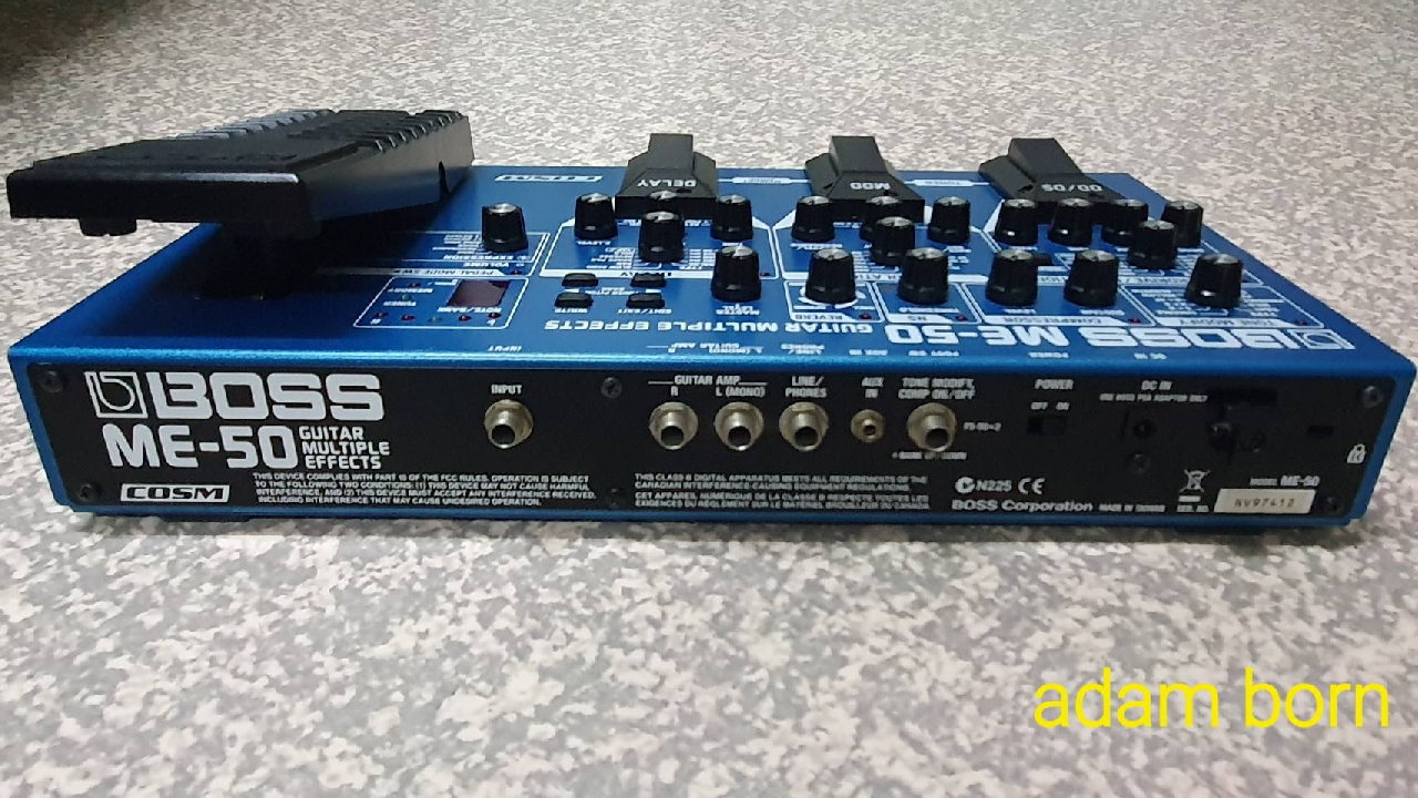 **ขายครับผม! Boss ME50 สภาพดีเกือบใหม่ ใช้งานได้ปรกติ มีadapter ให้ครับ **