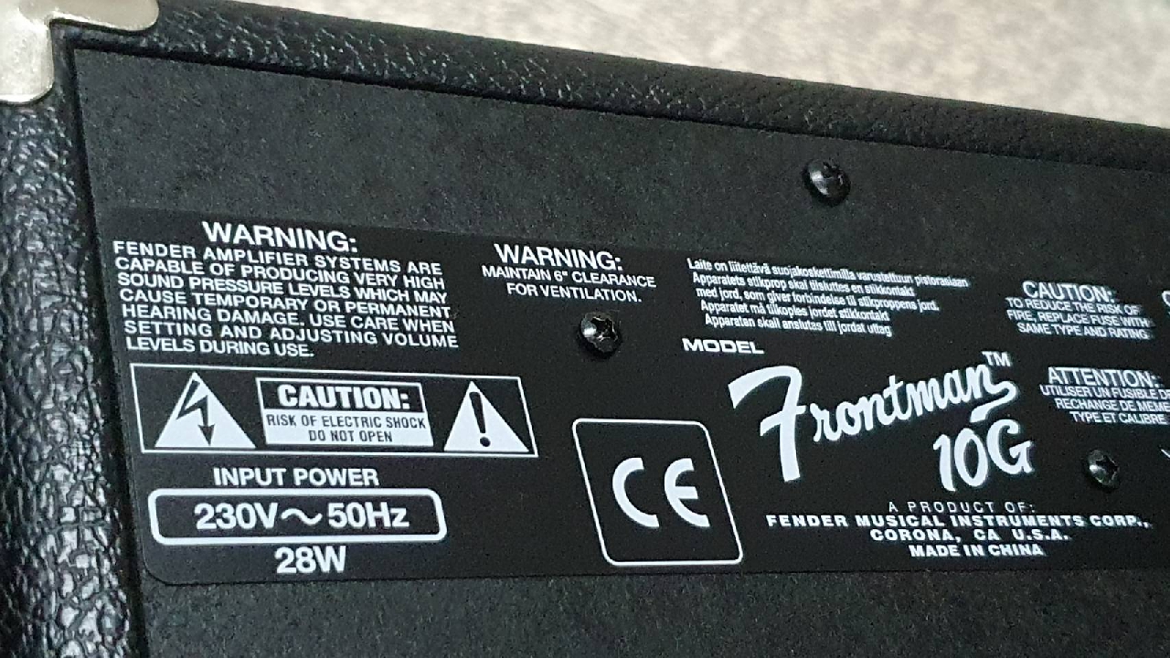 **ขายครับผม! Fender Frontman 10G สภาพใหม่