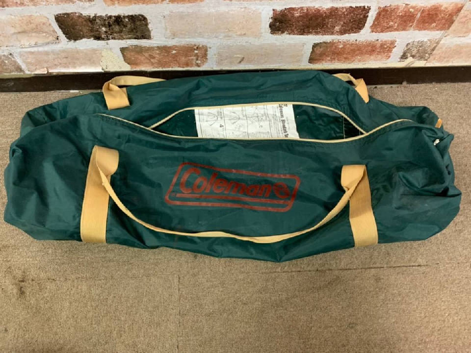 เต็นท์ Coleman  Model 9281A101J Standard Dome Tent Green Camping Equipment Junk