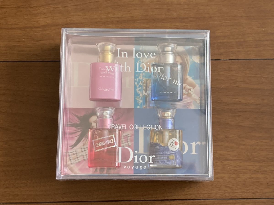 น้ำหอม Dior voyage รุ่น TRAVEL COLLECTION เซ็ต 4 ขวด