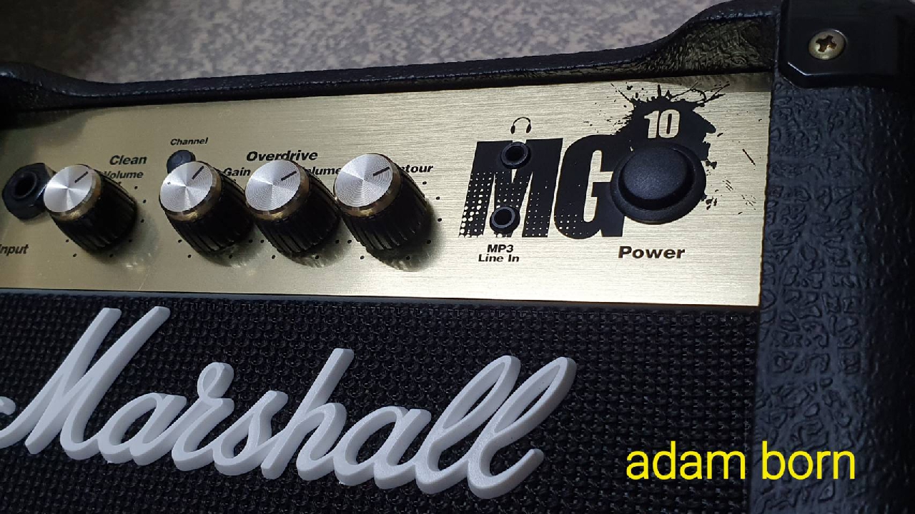 **ขายครับ! Marshall MG10 สภาพดี ใช้งานได้ปรกติครับ **