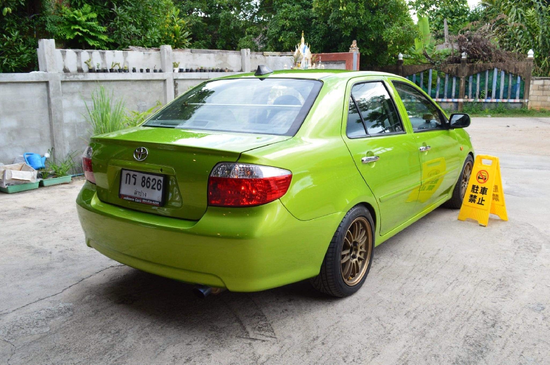 รถจดทะเบียนปี พ.ศ.2546 Toyota Vios ปี2003 แท้