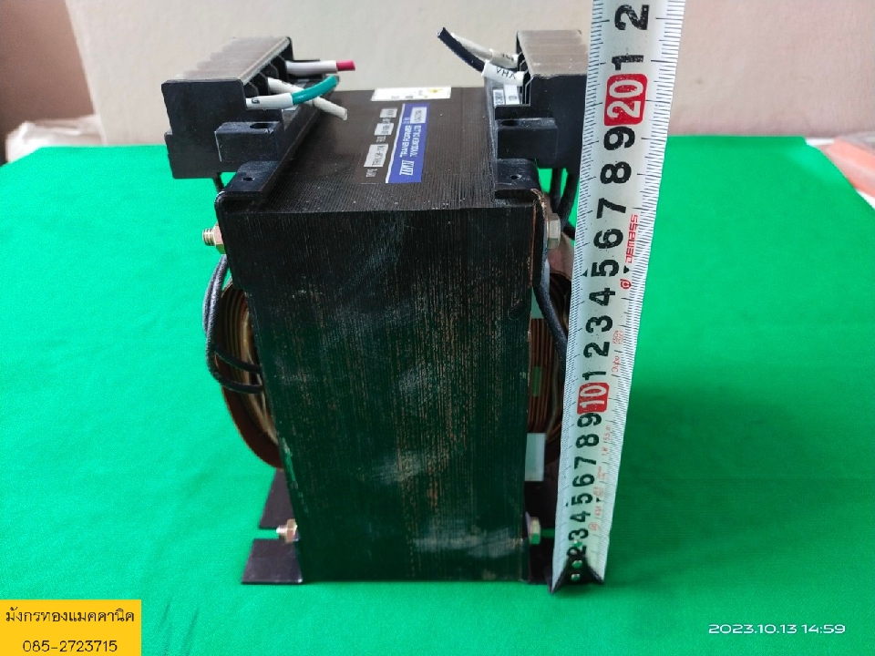 หม้อแปลง ยี่ห้อ TOYOGIKEN made in Japan ขนาด 1500va ไฟเข้า 200 220 240v ไฟออก 100 110v สภาพดี ใช้งาน
