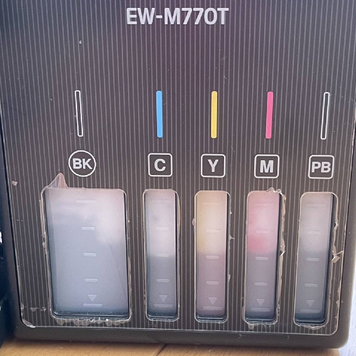 ปริ้นเตอร์ EPSON EW-M770T  สีดำ