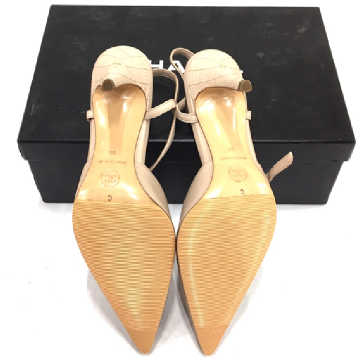 รองเท้าส้นสูงมือสอง Made in Italy พร้อมกล่อง เบอร์ 36