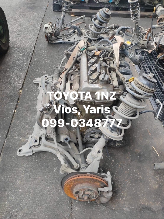 เครื่องยนต์ Vios Yaris มือสอง ญี่ปุ่น เครื่องยกแพ เซียงกง 099-0348777