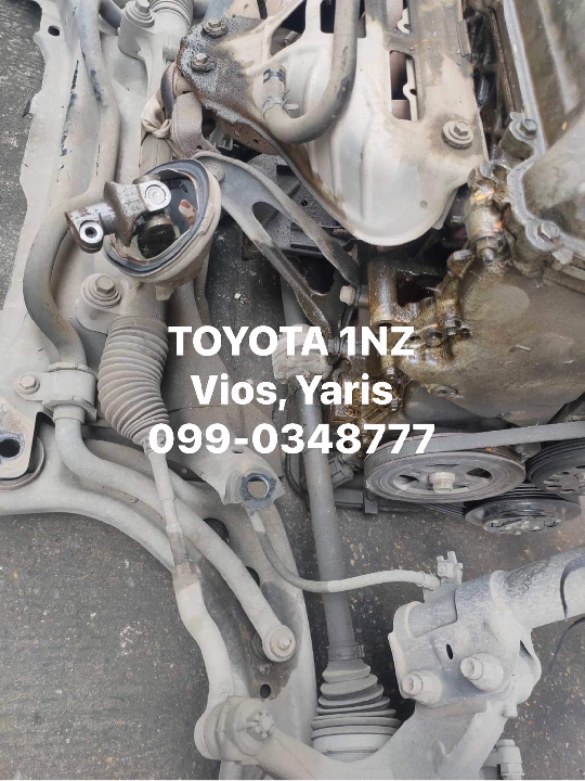 เครื่องยนต์ Vios Yaris มือสอง ญี่ปุ่น เครื่องยกแพ เซียงกง 099-0348777