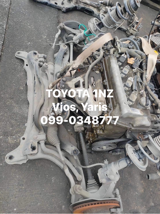 เครื่องยนต์ Vios Yaris มือสอง ญี่ปุ่น เครื่องยกแพ เซียงกง 099-0348777