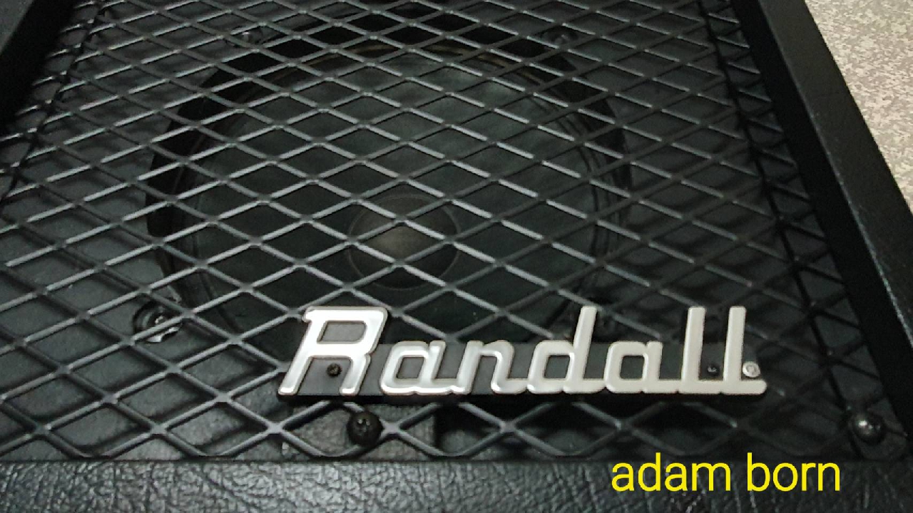 **ขายครับผม! Randall RG25RXM (25วัตต์ ดอกลำโพง 10 นิ้ว) สภาพดี  ใช้งานได้ปรกติครับ **