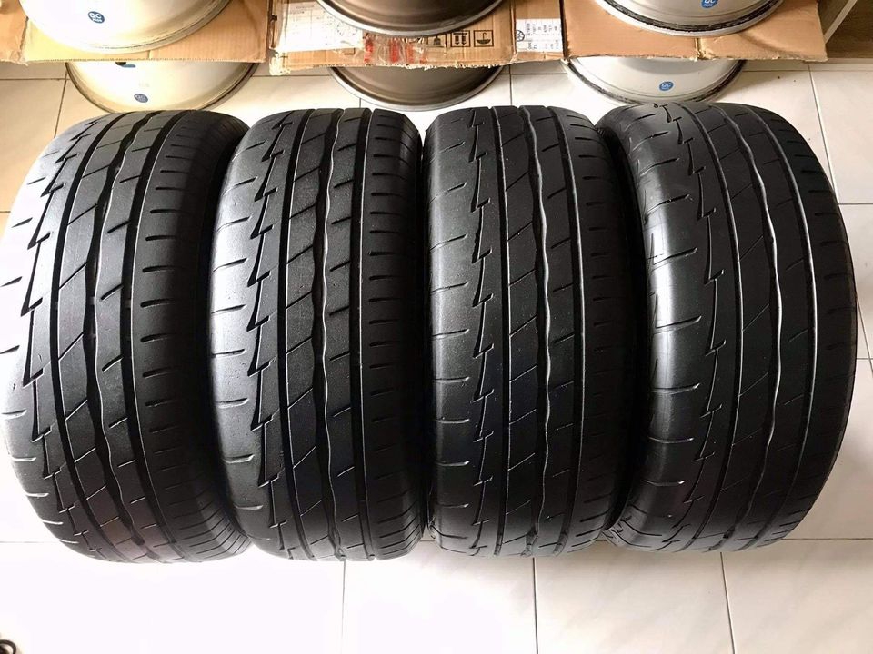 ยาง Bridgestone re003 195/55/15 ปี18