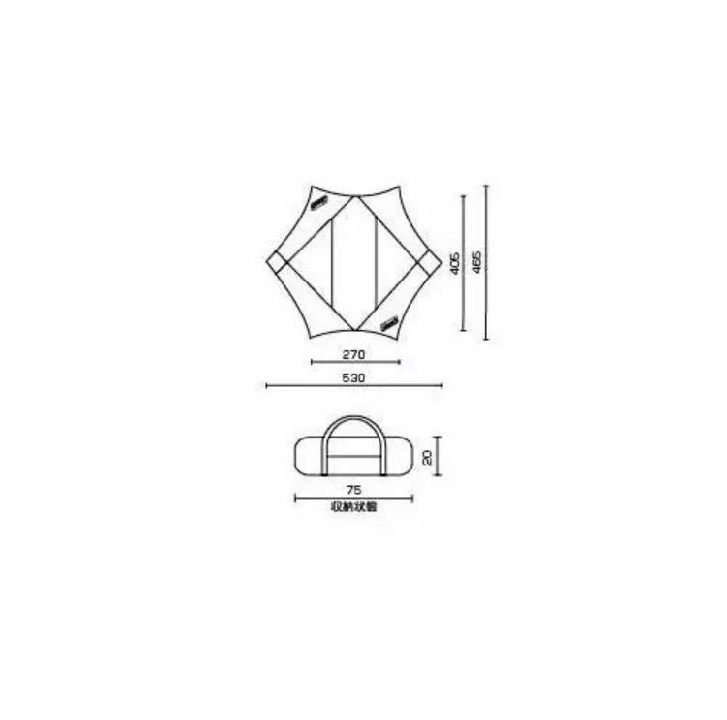 เต็นท์ ญี่ปุ่น COLEMAN Coleman Weathermaster Hexa Tarp L
