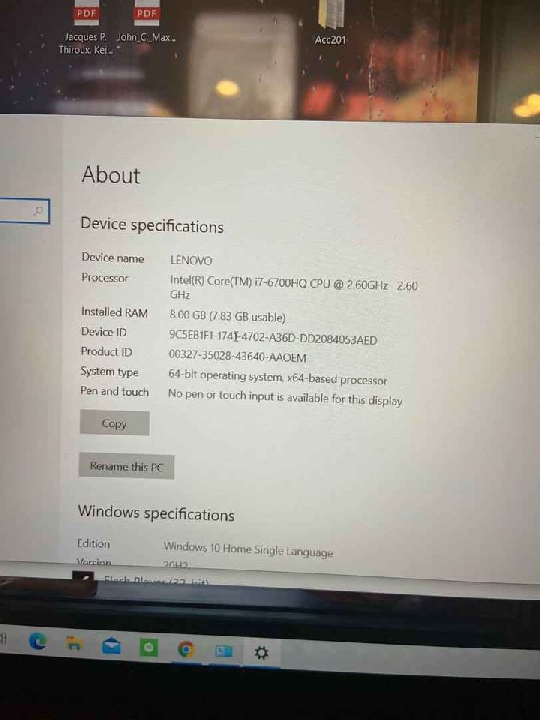 ขาย Lenovo Y700 สภาพใหม่ของครบๆ ประกันยาว