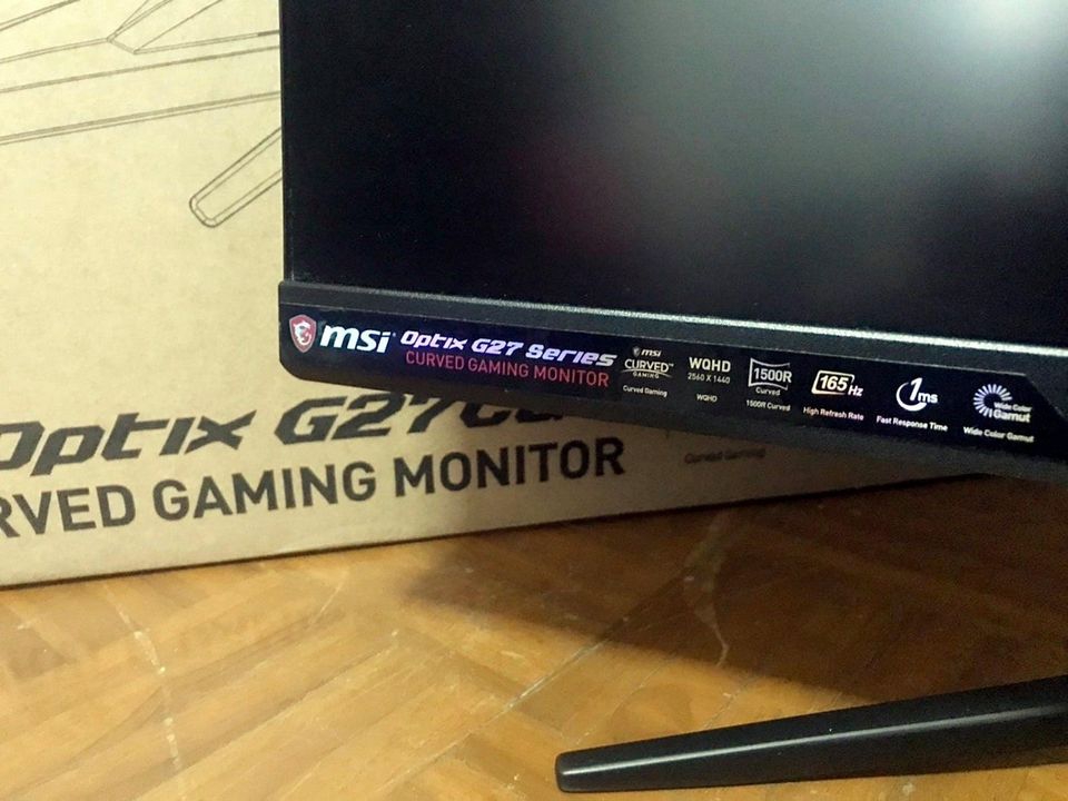 จอ2K Curved MSI OPTIX G27CQ4 2K 165Hz 1ms