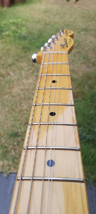 Squier Vintage Modified 72 Telecaster Thinline crafted in indonesia