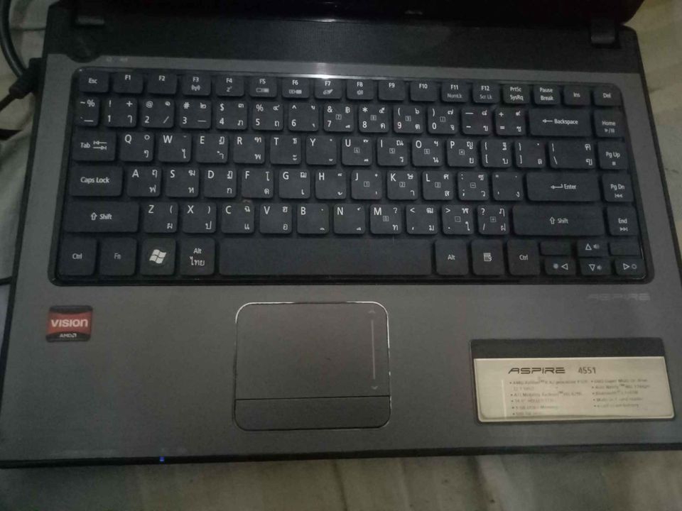 โน้ตบุ๊ค Acer 4551