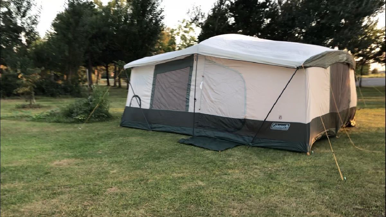 เต็นท์ขนาดใหญ่พิเศษหายาก COLEMAN SALMON RIVER CABIN TENT