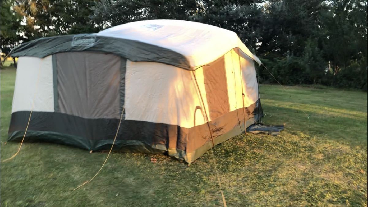 เต็นท์ขนาดใหญ่พิเศษหายาก COLEMAN SALMON RIVER CABIN TENT