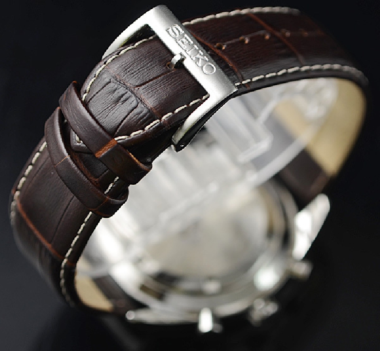 นาฬิกา SEIKO หนัง สีขาว