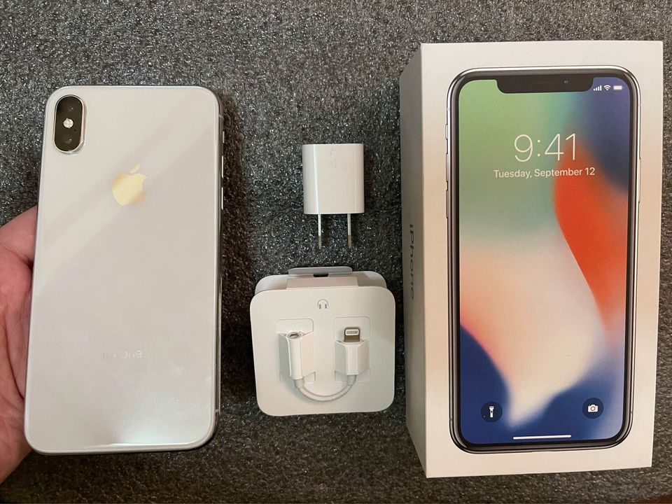 Iphone X 64GB silver