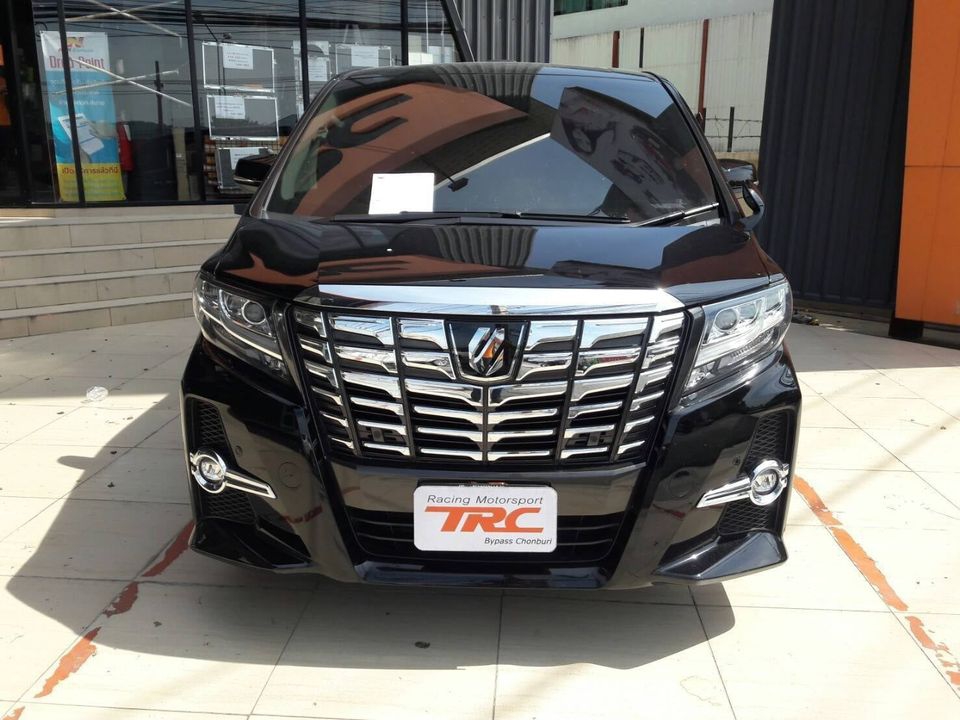 ALPHARD20 2008 กันชนหน้าทรง MODELLISTA 2016 CONVERTION (งานดิบ ยังไม่ทำสี)