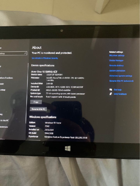 ACER ONE 10 SW110-1CT