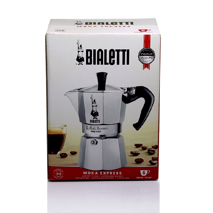 BIALETTI มอคค่าพอท กาต้มกาแฟ 6 คัพ รุ่น Express