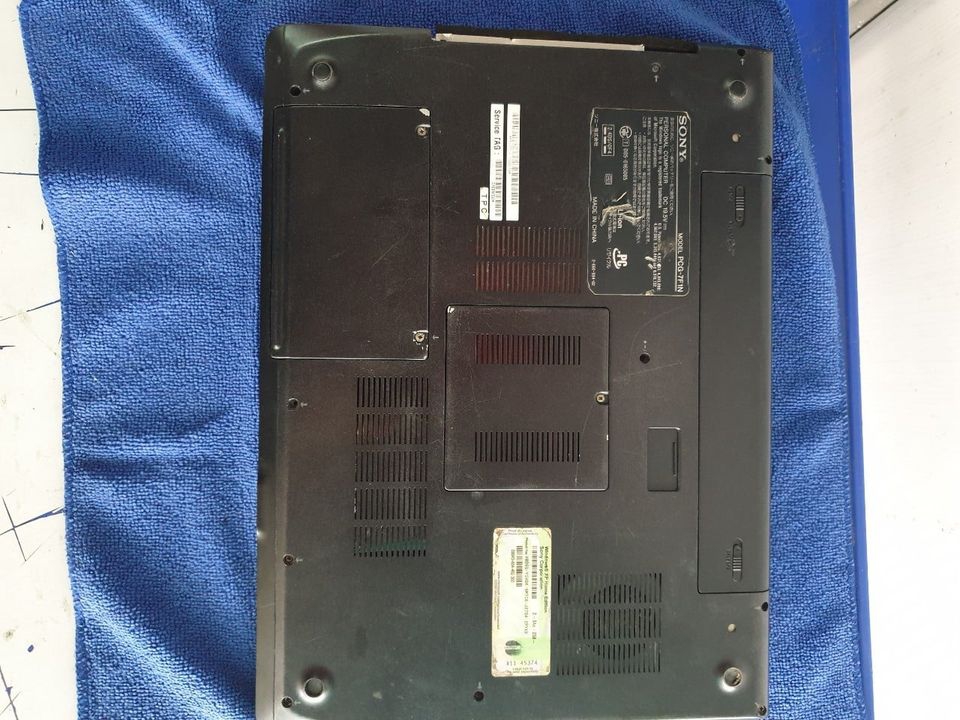 Notebook SONY VAIO PCG-F71N