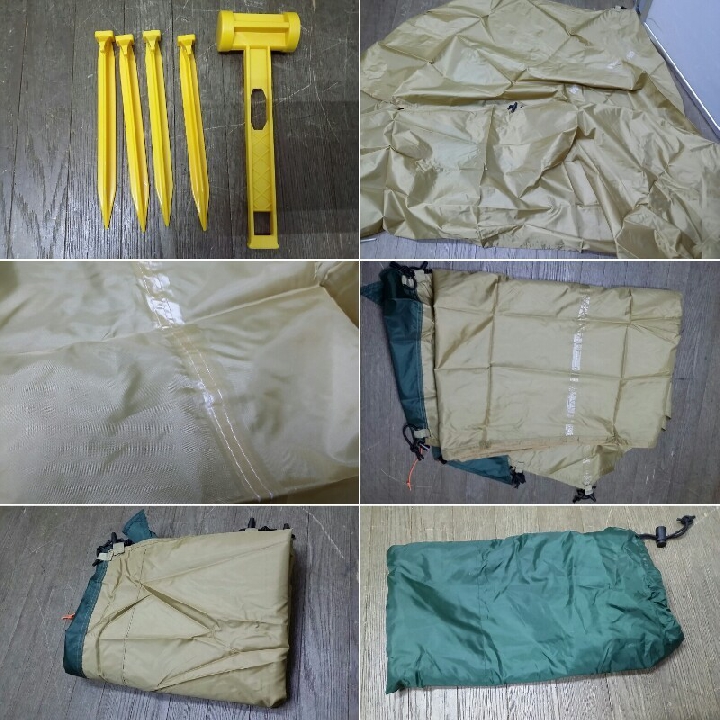 Coleman Coleman Tunnel Connect Screen Tarp 170T15950J แคมป์ปิ้งเต็นท์กลางแจ้ง