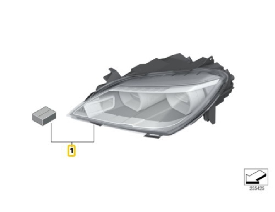 ชุดไฟหน้า LED ซ้ายและขวา BMW 3rd Generation  Series 6