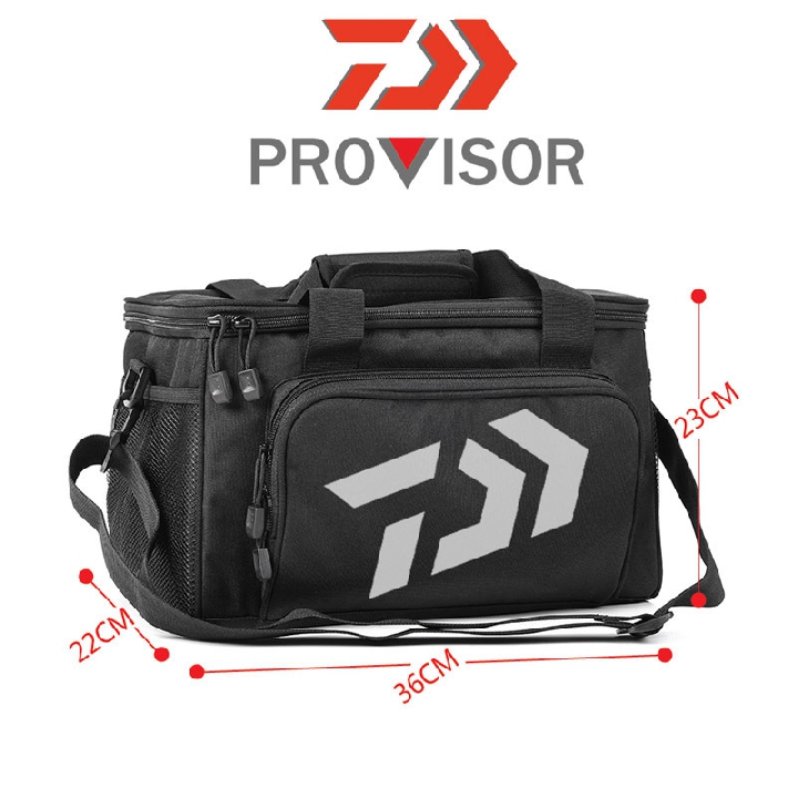 กระเป๋าตกปลากระเป๋าคาดเอว Fishing lure Storage bag Crossbody bag Tackle box AT9458