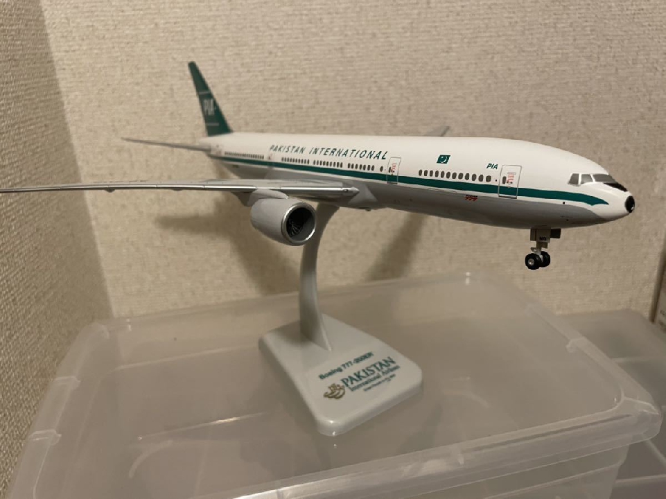 โมเดลเครื่องบิน PAKISTAN INTERNATIONAL AIRLINES PIA Boeing 777