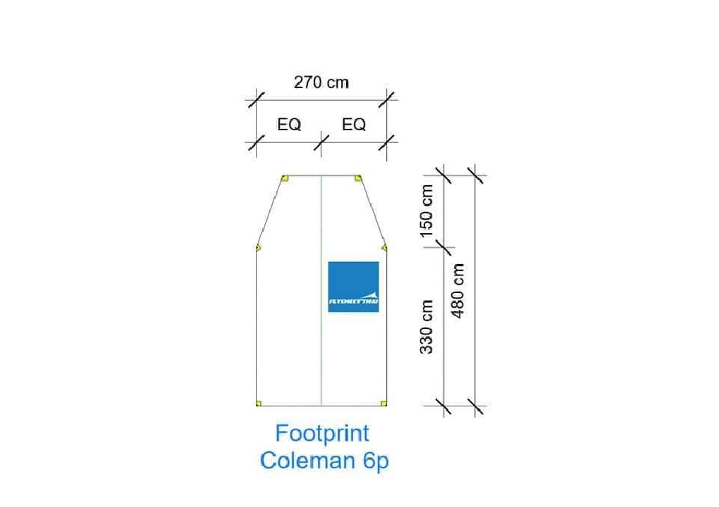 Coleman Instan Silver Dark 6P