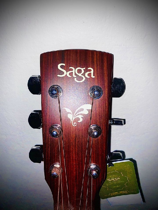 ** กีต้าร์โปร่ง **  SAGA - SA700CR (Topsolid) !!!ร้อนนน!!!