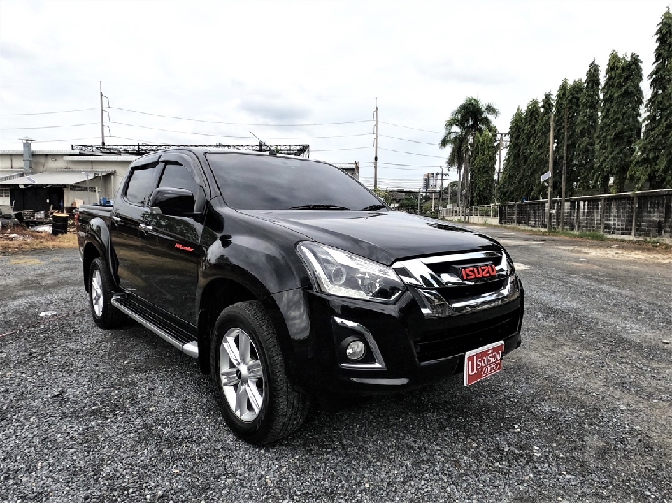 ISUZU ALL NEW D-MAX CAB4 1.9 Z Hi-lander เกียร์ออโต้ ปี 2017 สีดำ