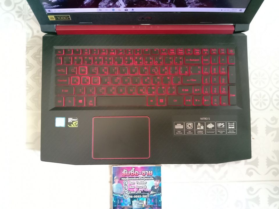 ACER NITRO 5 i7GEN8 x GTX1050 แรงๆ