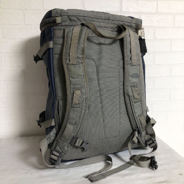กระเป๋าเป้ THE NORTH FACE North  Luc Backpack Brand Logo Men's Navy Orange