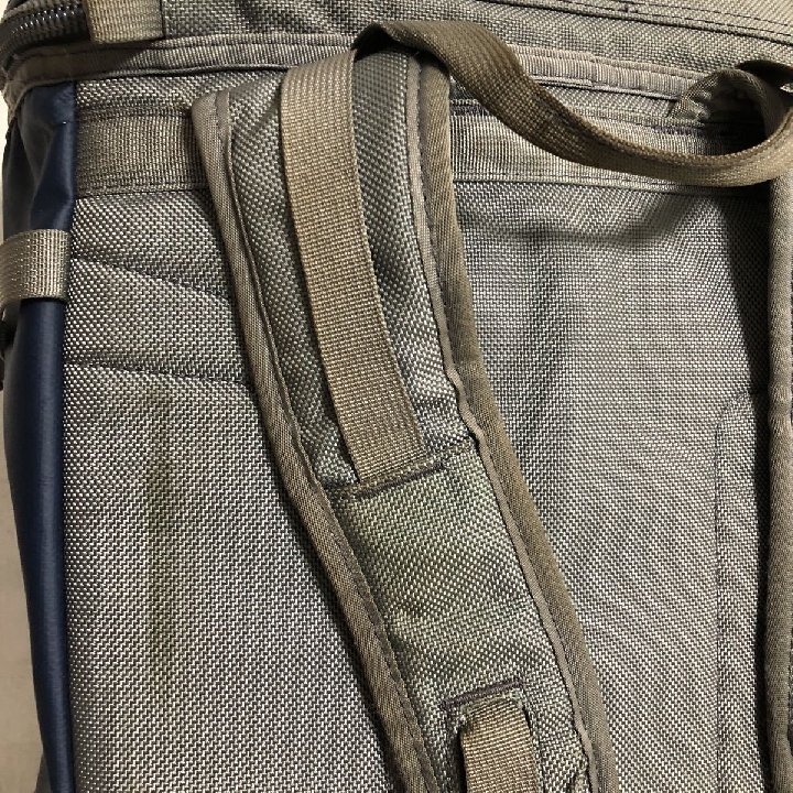 กระเป๋าเป้ THE NORTH FACE North  Luc Backpack Brand Logo Men's Navy Orange