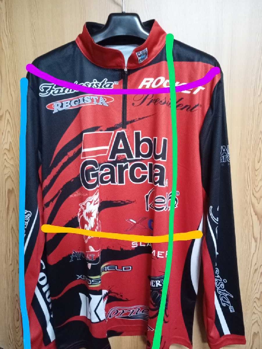 เสื้อตกปลา Abu Garcia Quick Dry Zip Tournament Shirt Size L