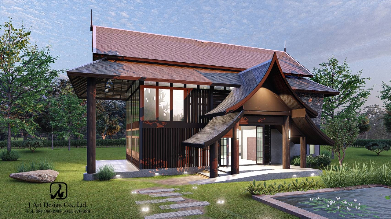บ้านเชียงราย ออกแบบตกแต่งภายใน ก่อสร้างบ้าน