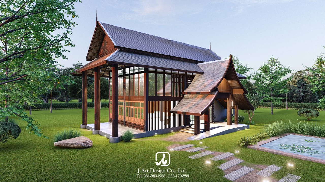บ้านเชียงราย ออกแบบตกแต่งภายใน ก่อสร้างบ้าน