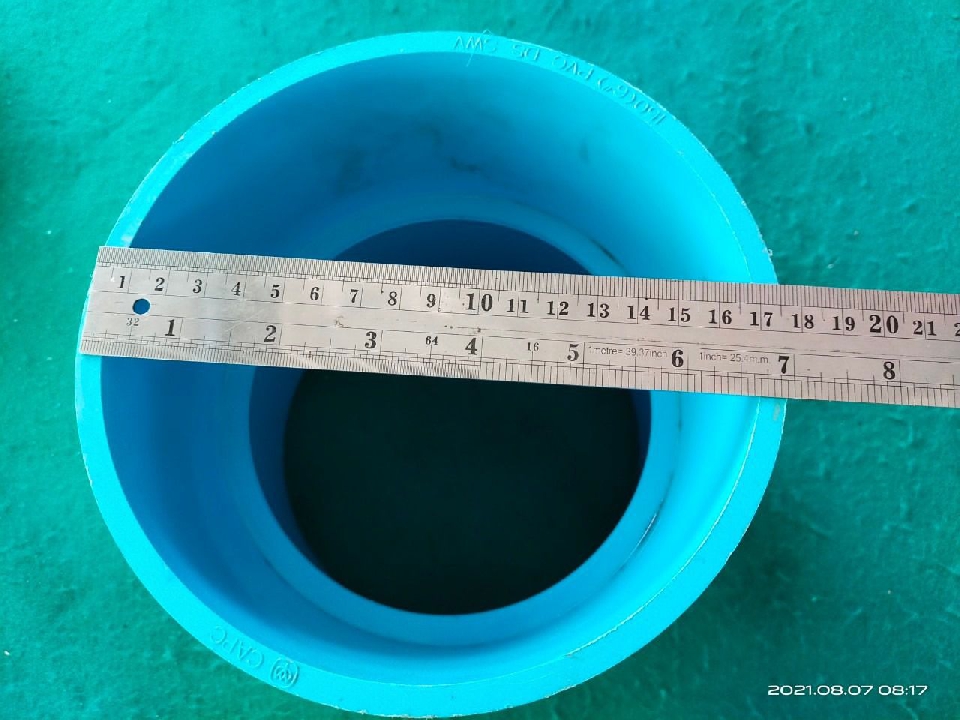 ข้อต่อตรง PVC 6 นิ้ว( 150 มม. ) ยี่ห้อง CAPC สภาพดี