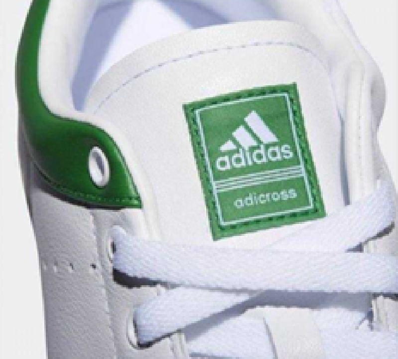 Adidas Golf (adidas golf) รองเท้ากอล์ฟ adicross classic F33781 (ขาว/ขาว/เขียว) 25.5CM