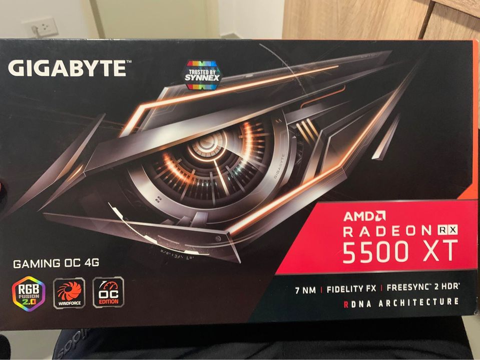 Gigabyte RX5500xt oc 4gb 3พัดลม