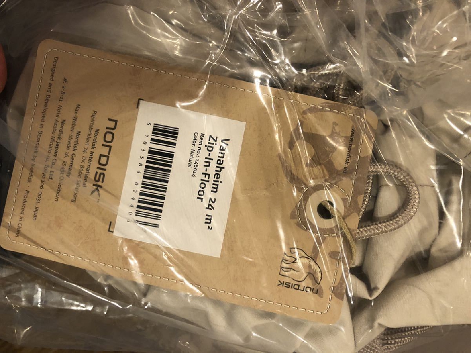 หายาก ชุดพื้นผ้าฝ้ายสีเขียว Nordisk Vanaheim 24