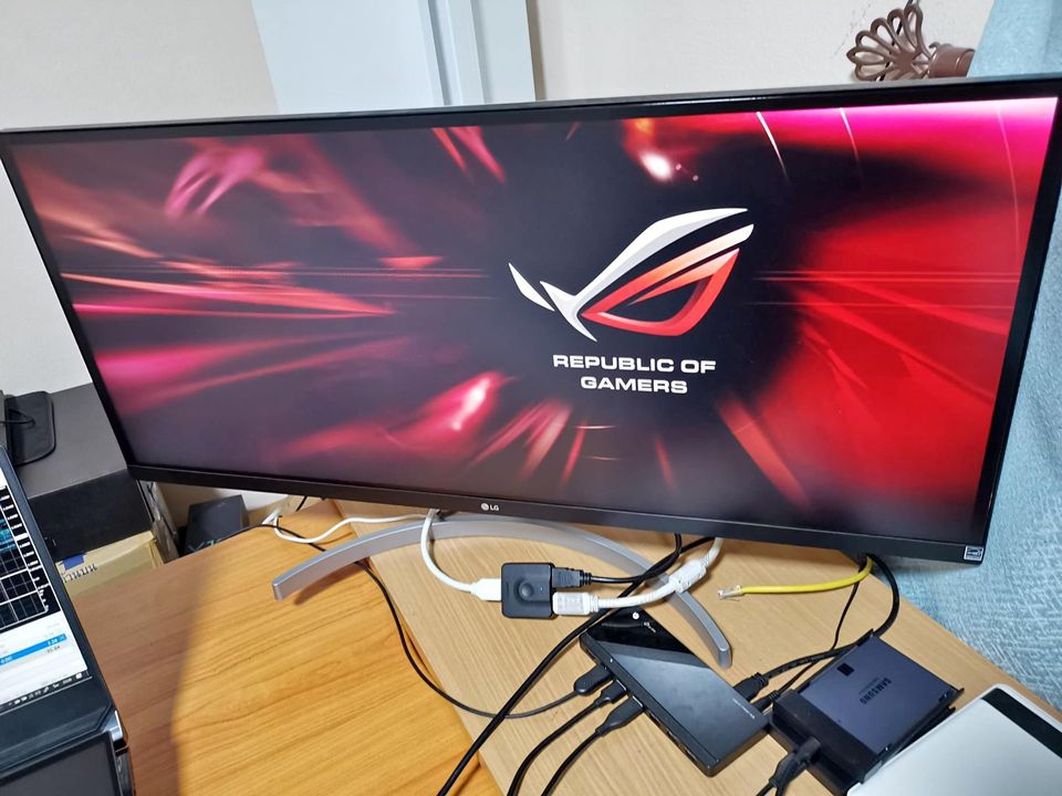 จอมอนิเตอร์ LG 34WK650-W 34" IPS 75Hz