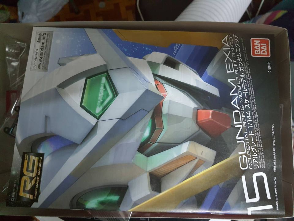 Gundam Exia Rg OO ของสะสม