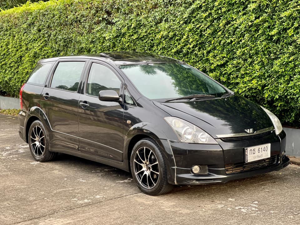 รถ Toyota wish 2.0Q limited Topสุด ซันรูฟ ปี2004